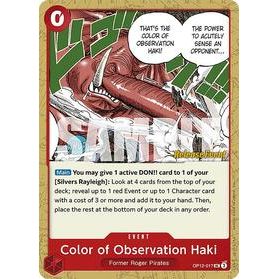 Color of Observation Haki - One Piece — Legacy of the Master Release Event Cards (051)