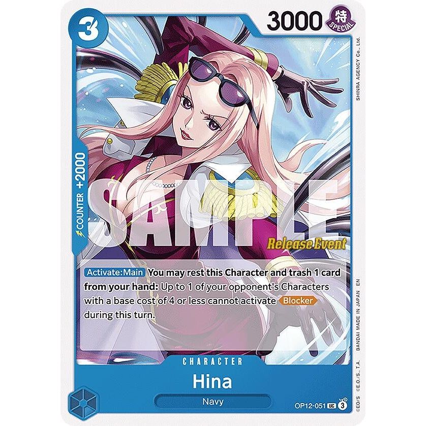 Image for Hina (OP12-051) (OP12 RE) - One Piece Card Game