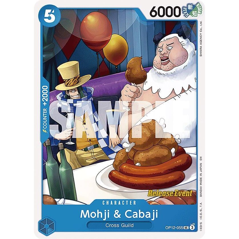 Image for Mohji & Cabaji (OP12-055) (OP12 RE) - One Piece Card Game