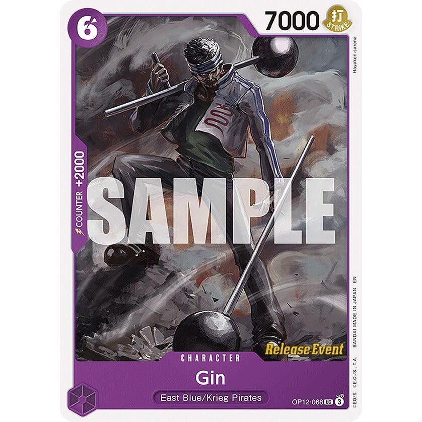 Image for Gin (OP12-068) (OP12 RE) - One Piece Card Game