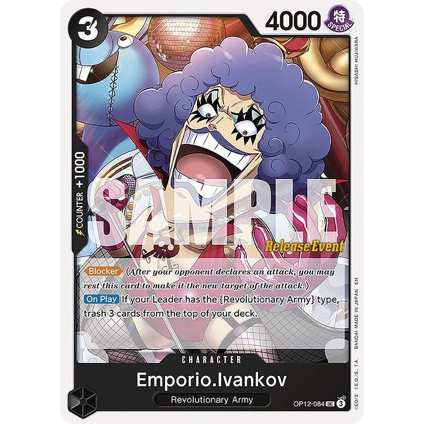 Image for Emporio.Ivankov (084) (OP12-084) (OP12 RE) - One Piece Card Game