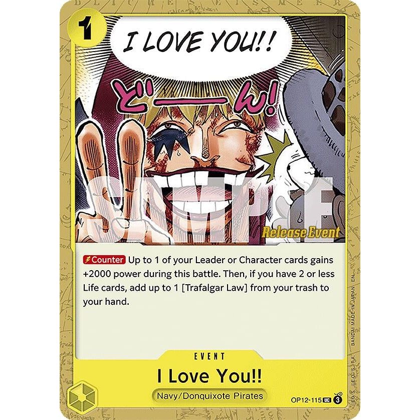Image for I Love You!! (OP12-115) (OP12 RE) - One Piece Card Game