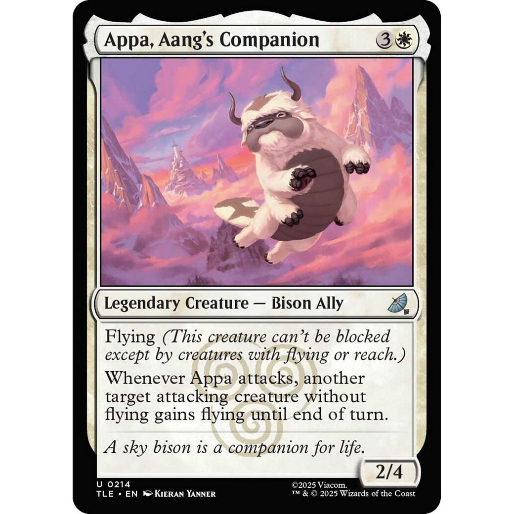 Image for Appa, Aang's Companion (214) (TLE) - Magic: The Gathering
