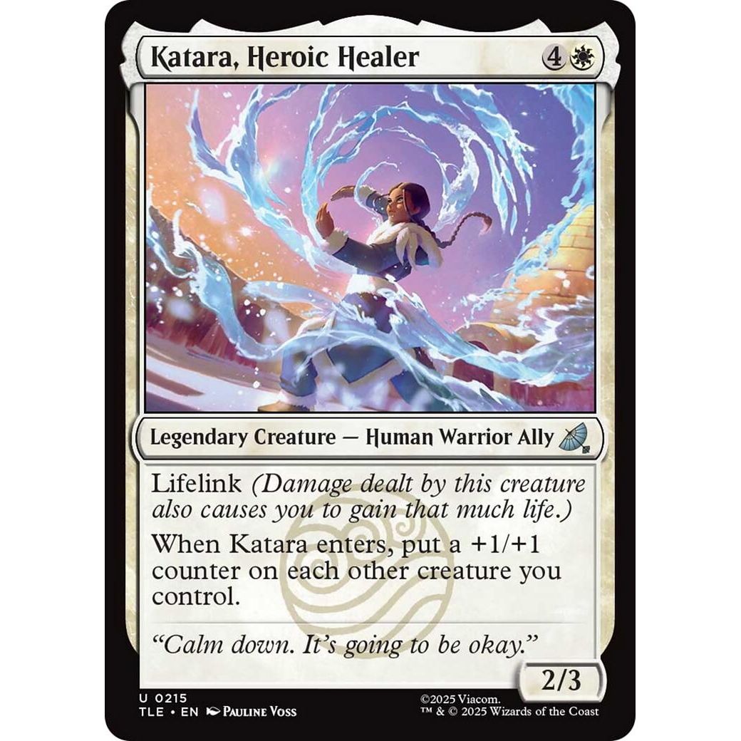 Image for Katara, Heroic Healer (215) (TLE) - Magic: The Gathering