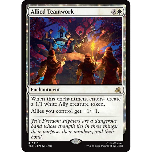 Image for Allied Teamwork (213) (TLE) - Magic: The Gathering