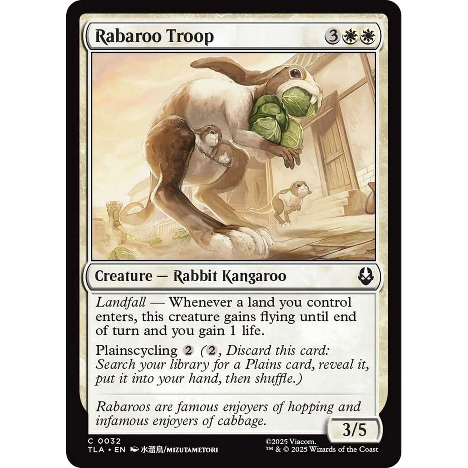 Image for Rabaroo Troop (32) (TLA) - Magic: The Gathering