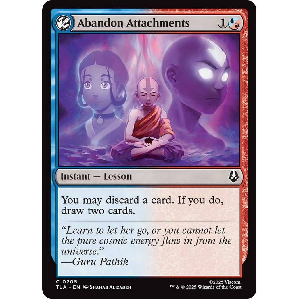 Image for Abandon Attachments (205) (TLA) - Magic: The Gathering
