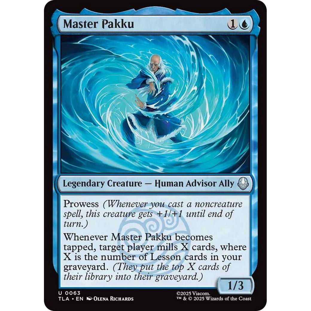Image for Master Pakku (63) (TLA) - Magic: The Gathering