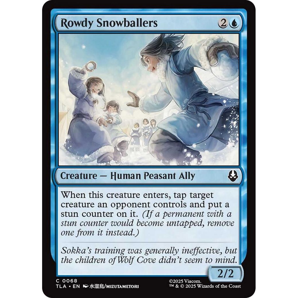 Image for Rowdy Snowballers (68) (TLA) - Magic: The Gathering