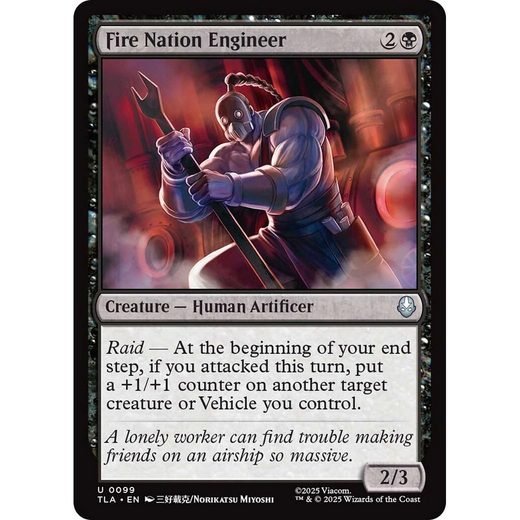 Image for Fire Nation Engineer (99) (TLA) - Magic: The Gathering