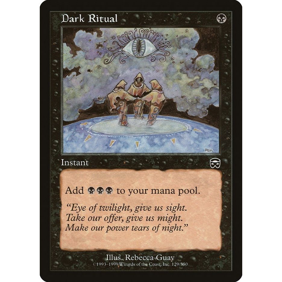 Image for Dark Ritual (129) (MMQ) - Magic: The Gathering