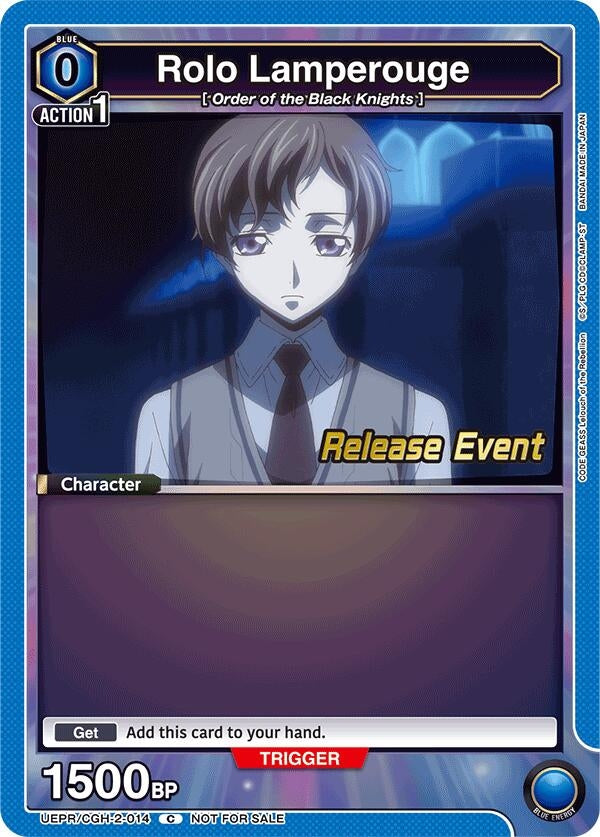 Image for Rolo Lamperouge (014) (UEPR/CGH-2-014) (UEX03BT_RE) - Union Arena