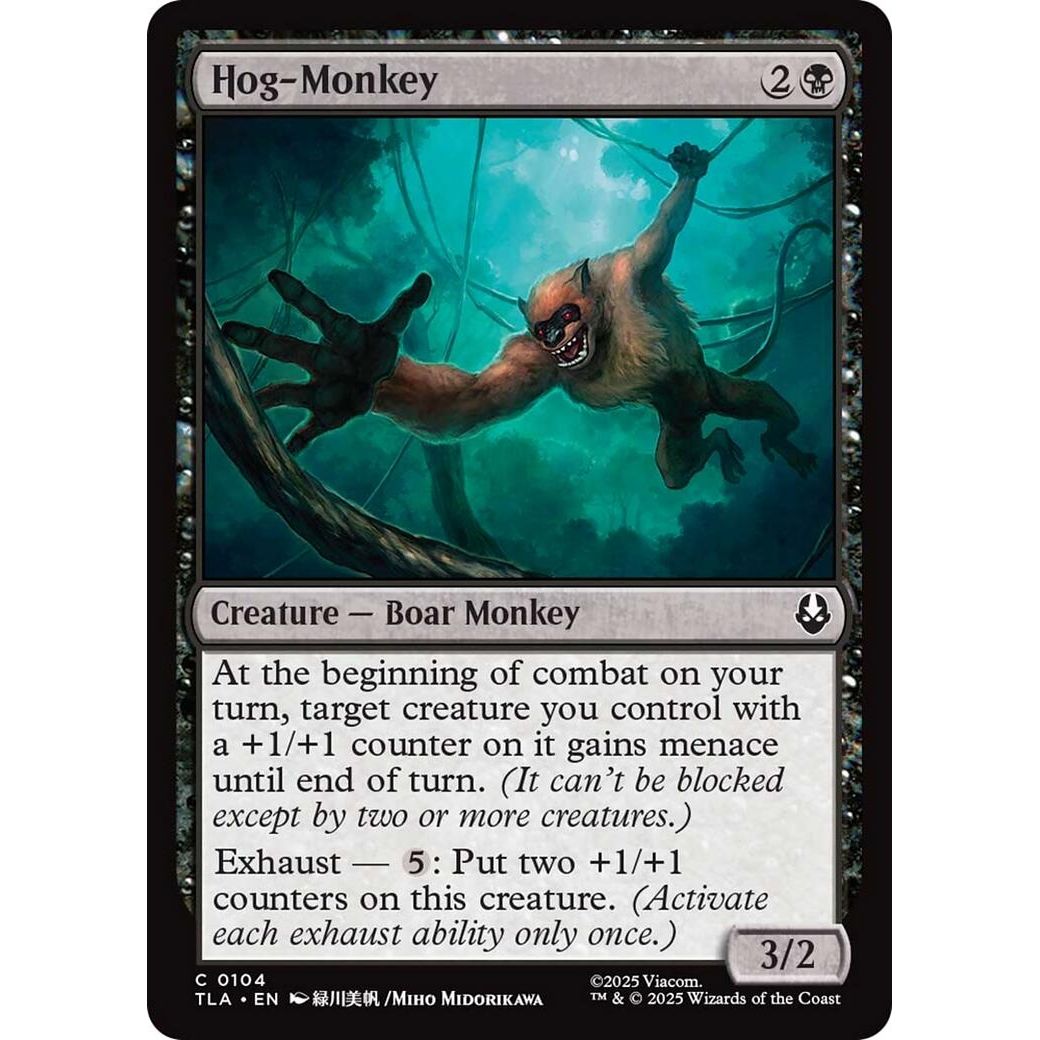 Image for Hog-Monkey (104) (TLA) - Magic: The Gathering