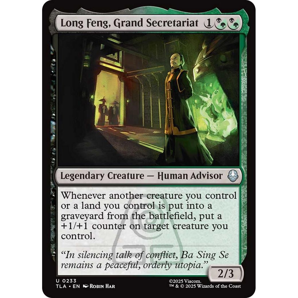 Image for Long Feng, Grand Secretariat (233) (TLA) - Magic: The Gathering