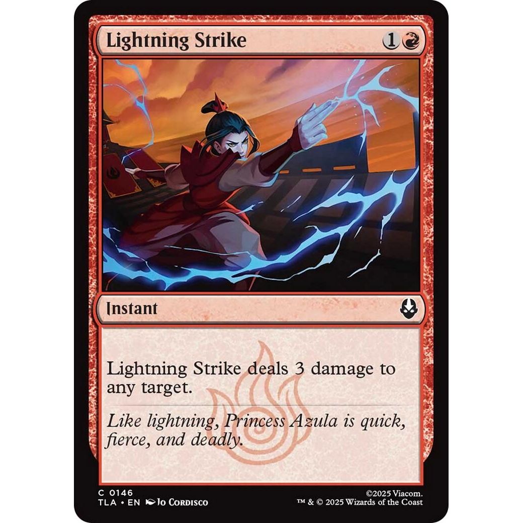 Image for Lightning Strike (146) (TLA) - Magic: The Gathering