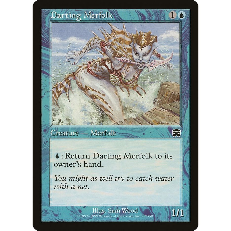 Image for Darting Merfolk (72) (MMQ) - Magic: The Gathering