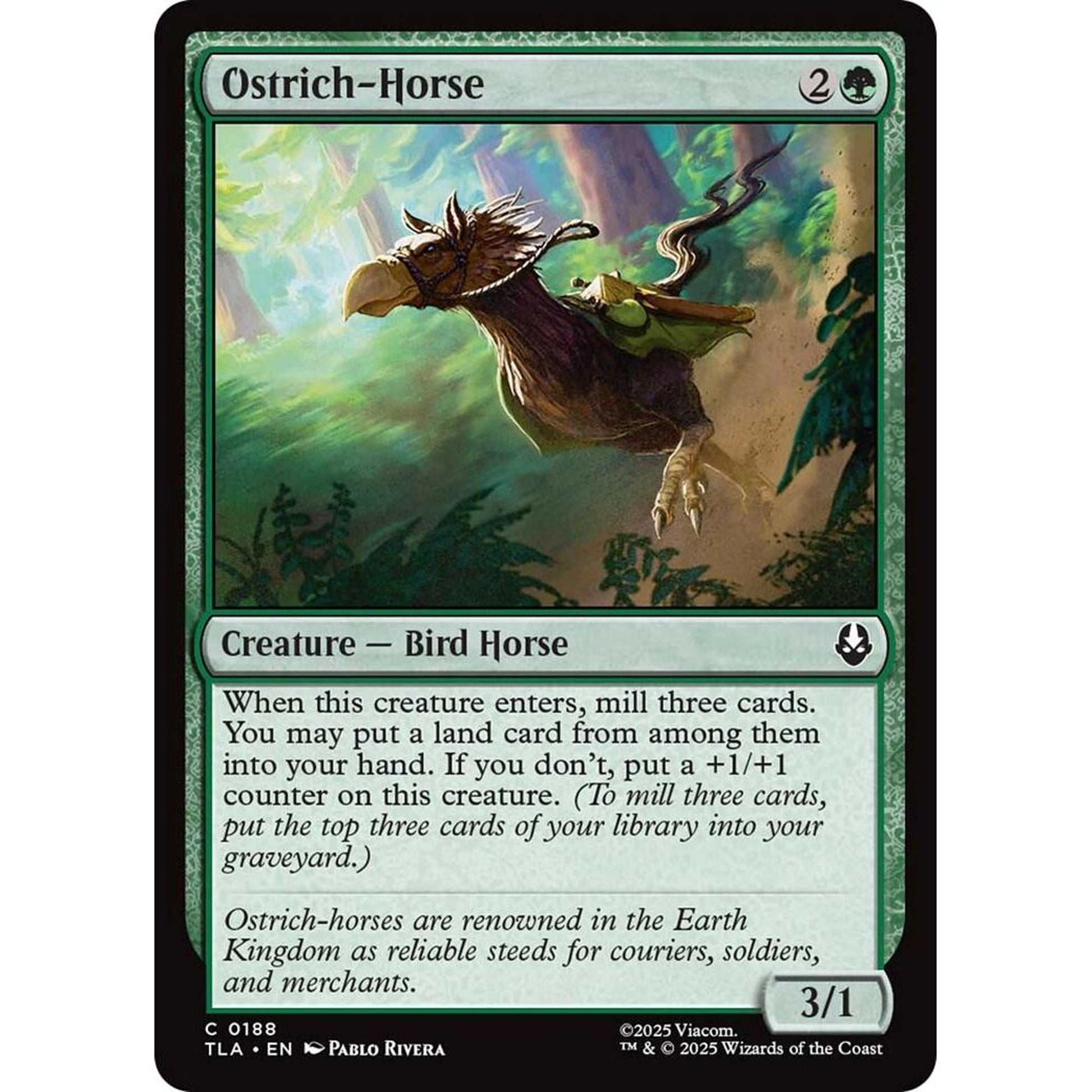 Image for Ostrich-Horse (188) (TLA) - Magic: The Gathering