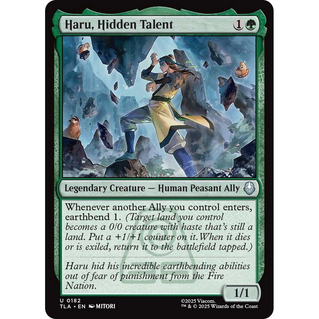 Image for Haru, Hidden Talent (182) (TLA) - Magic: The Gathering