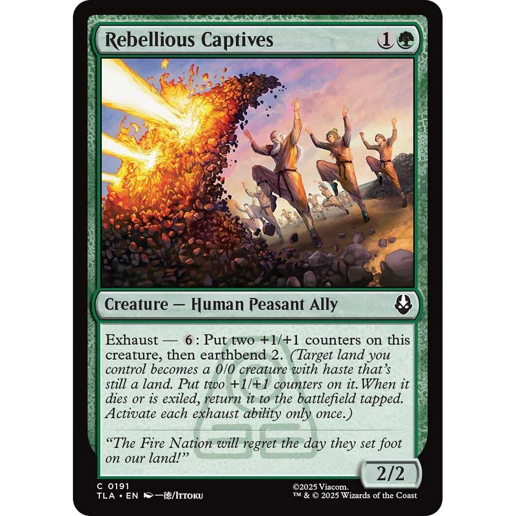 Image for Rebellious Captives (191) (TLA) - Magic: The Gathering