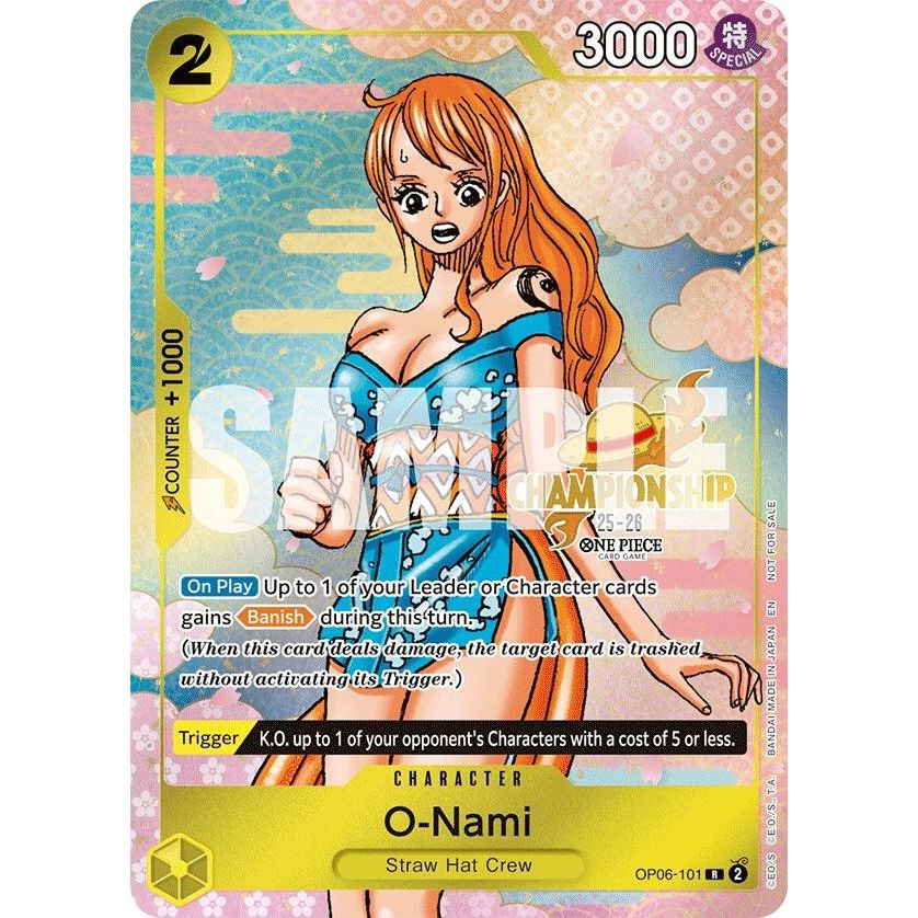 Image for O-Nami (CS 25-26 Event Pack) (OP06-101) (OP-PR) - One Piece Card Game