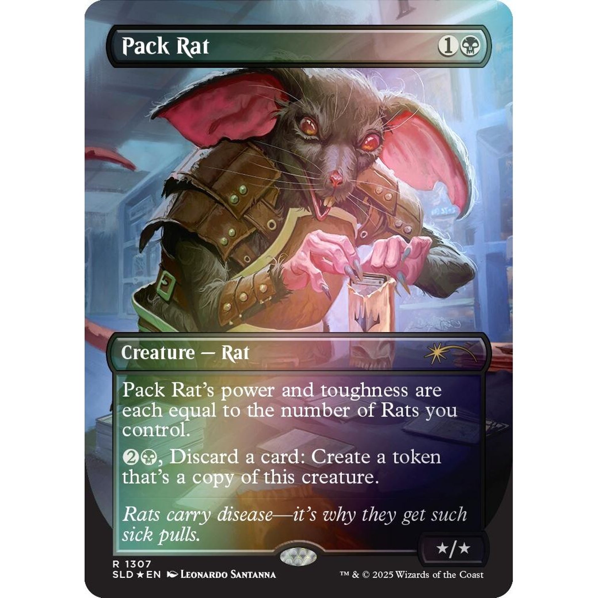 Image for Pack Rat (1307) (1307) (SLD) - Magic: The Gathering