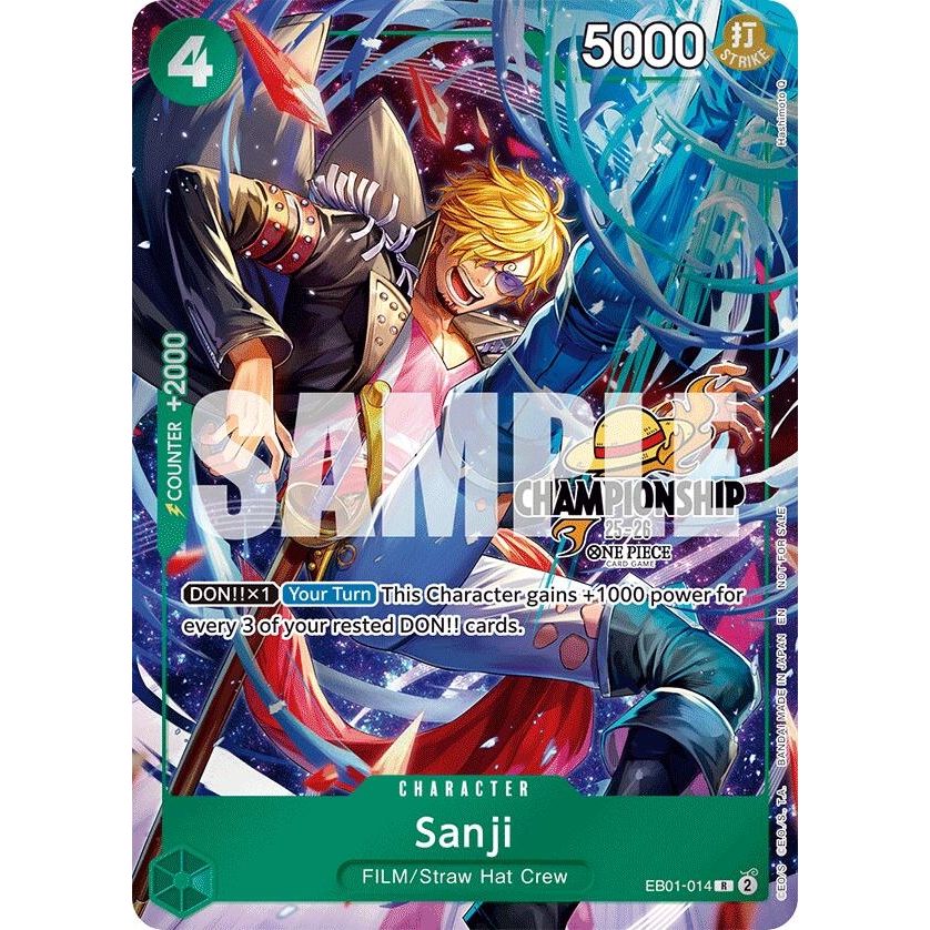 Image for Sanji (CS 25-26 Celebration Pack) (EB01-014) (OP-PR) - One Piece Card Game
