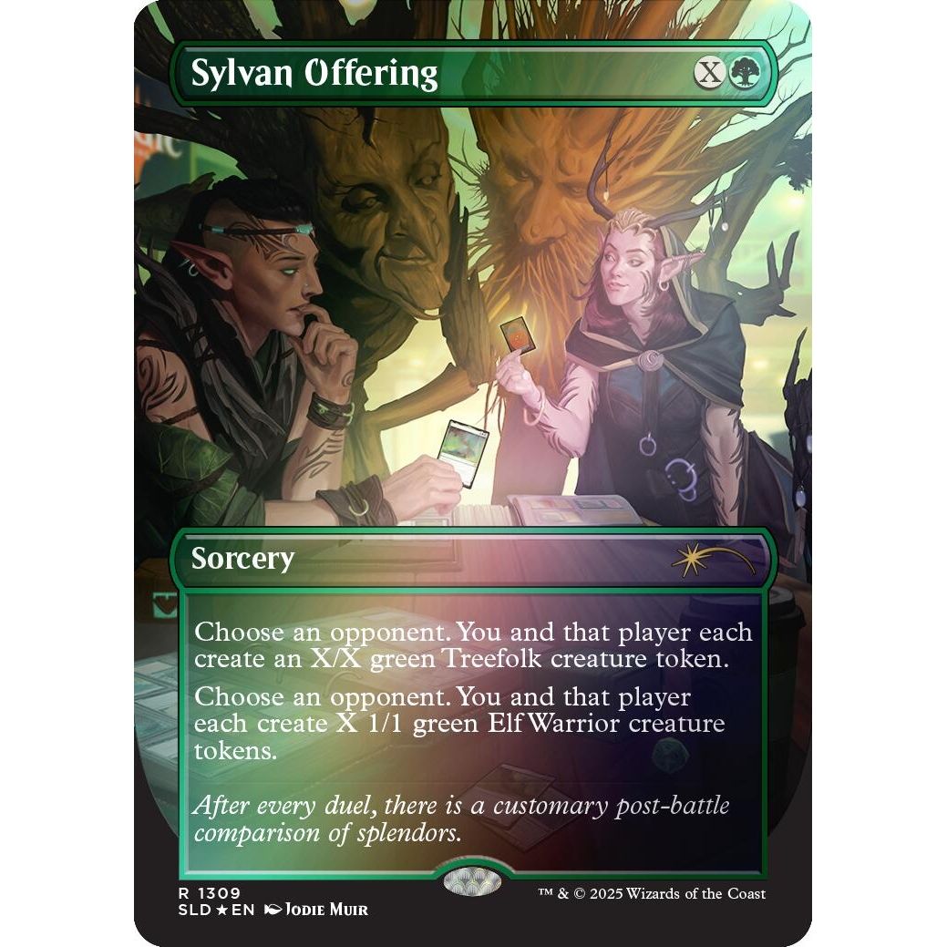 Image for Sylvan Offering (1309) (SLD) - Magic: The Gathering