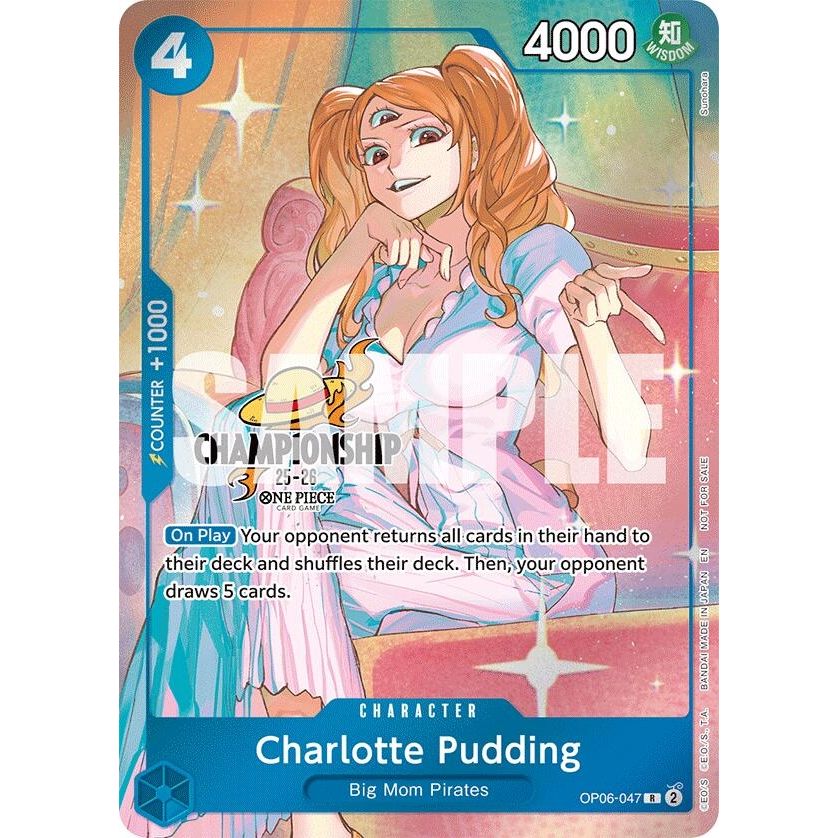 Image for Charlotte Pudding (047) (CS 25-26 Celebration Pack) (OP06-047) (OP-PR) - One Piece Card Game