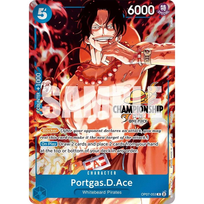 Image for Portgas.D.Ace (CS 25-26 Celebration Pack) (OP07-053) (OP-PR) - One Piece Card Game