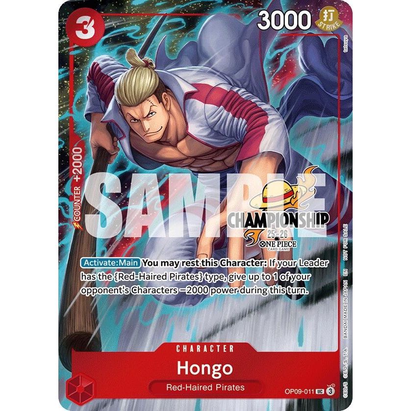 Image for Hongo (CS 25-26 Celebration Pack) (OP09-011) (OP-PR) - One Piece Card Game