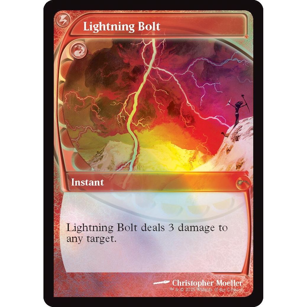 Image for Lightning Bolt (Retro Frame) (1) (SLD) - Magic: The Gathering