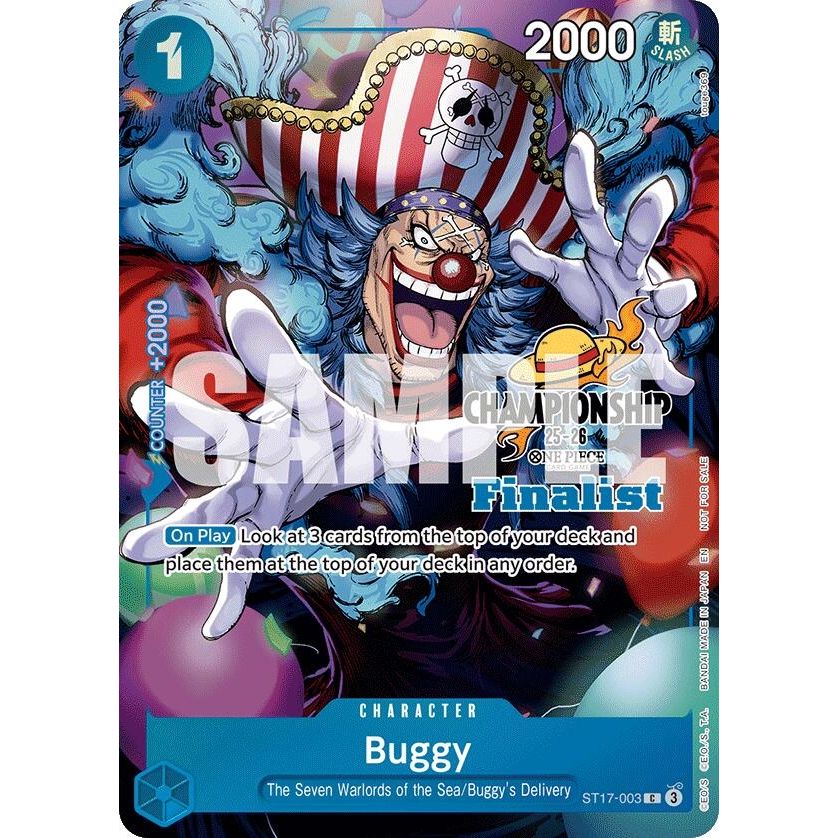 Image for Buggy (CS 25-26 Finalist Card Set 1) (ST17-003) (OP-PR) - One Piece Card Game