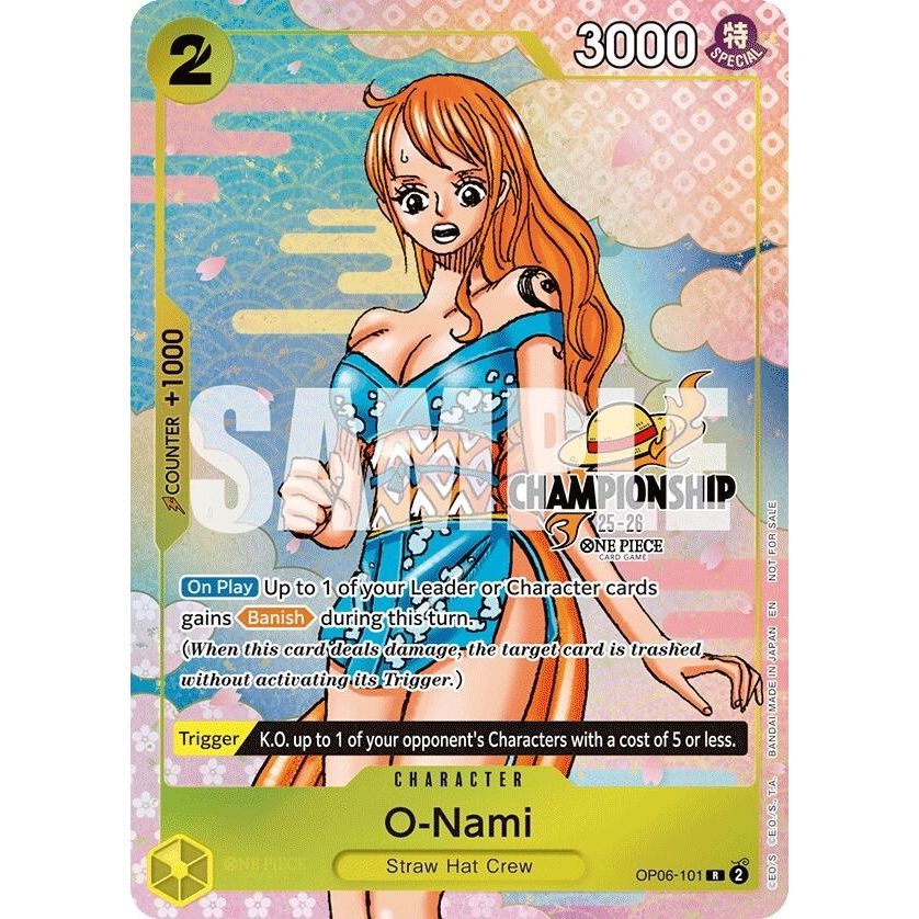 Image for O-Nami (CS 25-26 Event Pack Finalist Ver.) (OP06-101) (OP-PR) - One Piece Card Game