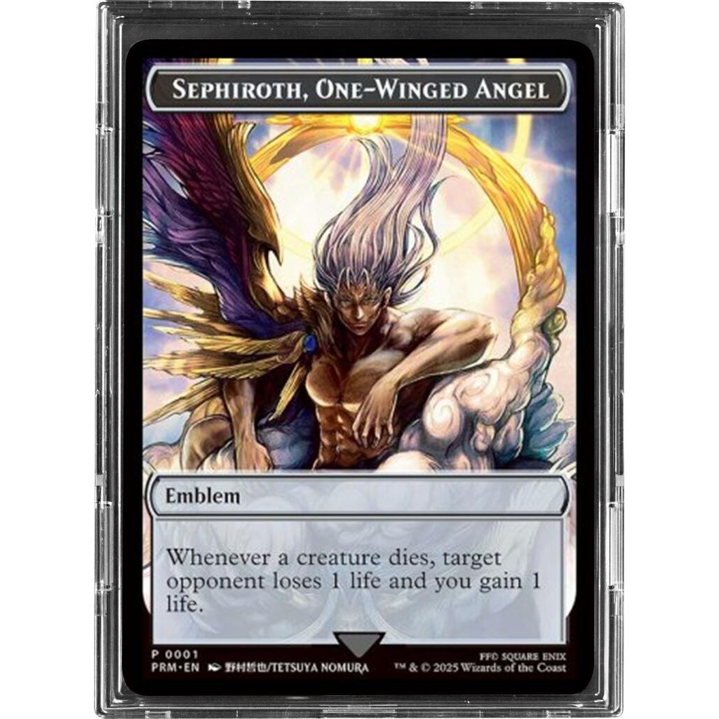 Image for Sephiroth, One-Winged Angel (Metal Promo) - Magic: The Gathering