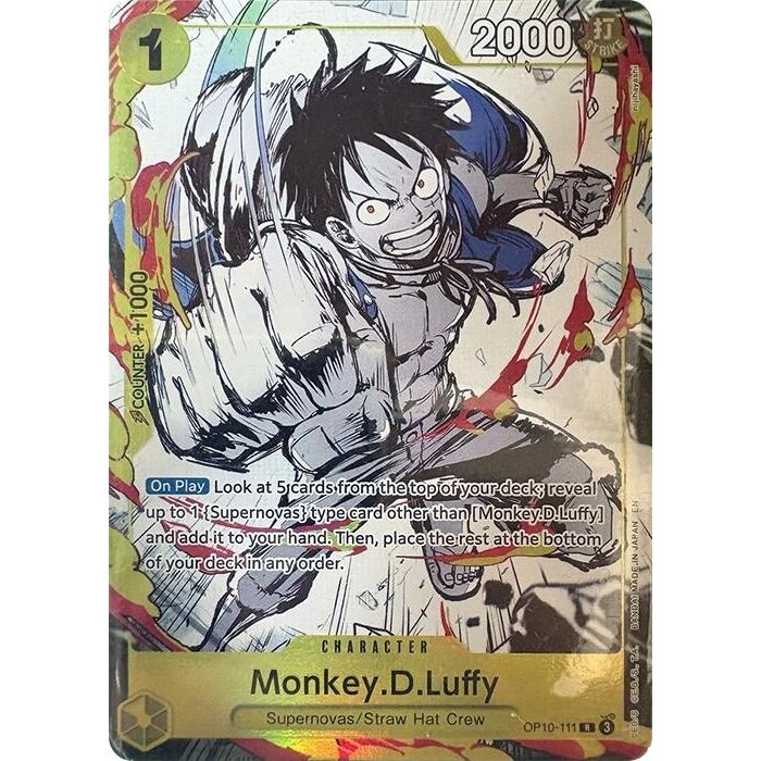 Image for Monkey.D.Luffy (Premium Card Collection -6 assort vol.1-) (OP10-111) (OP-PR) - One Piece Card Game