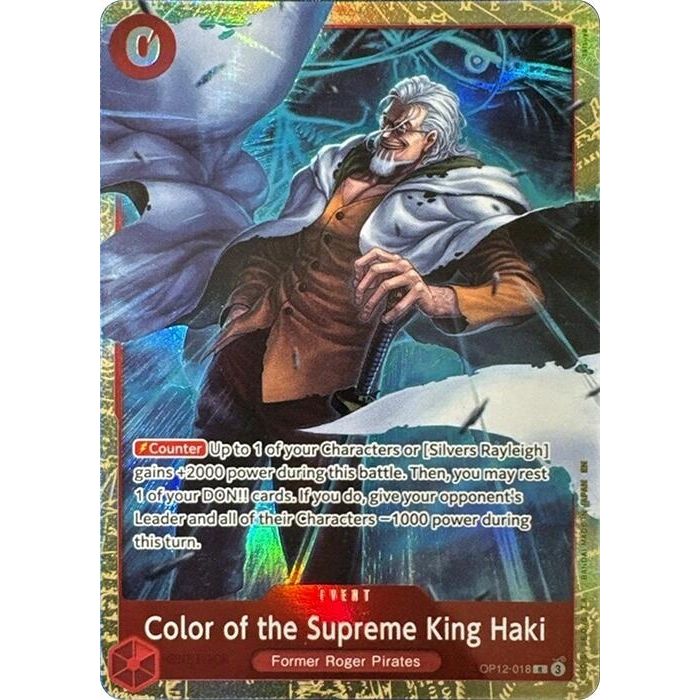 Image for Color of the Supreme King Haki (Premium Card Collection -6 assort vol.1-) (OP12-018) (OP-PR) - One Piece Card Game