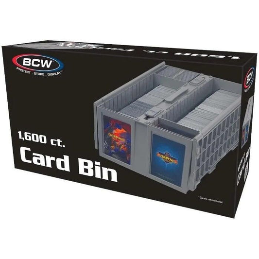 Image for 1600 Collectible Card Bin - Grey - Deck Boxes