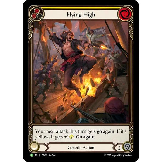 Image for Flying High (Yellow) - LGS412 (LGS412) (PR) - Flesh and Blood TCG