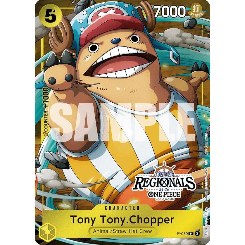 Image for Tony Tony.Chopper (Online Regional Participation Pack 2025 Vol.2) (P-089) (OP-PR) - One Piece Card Game