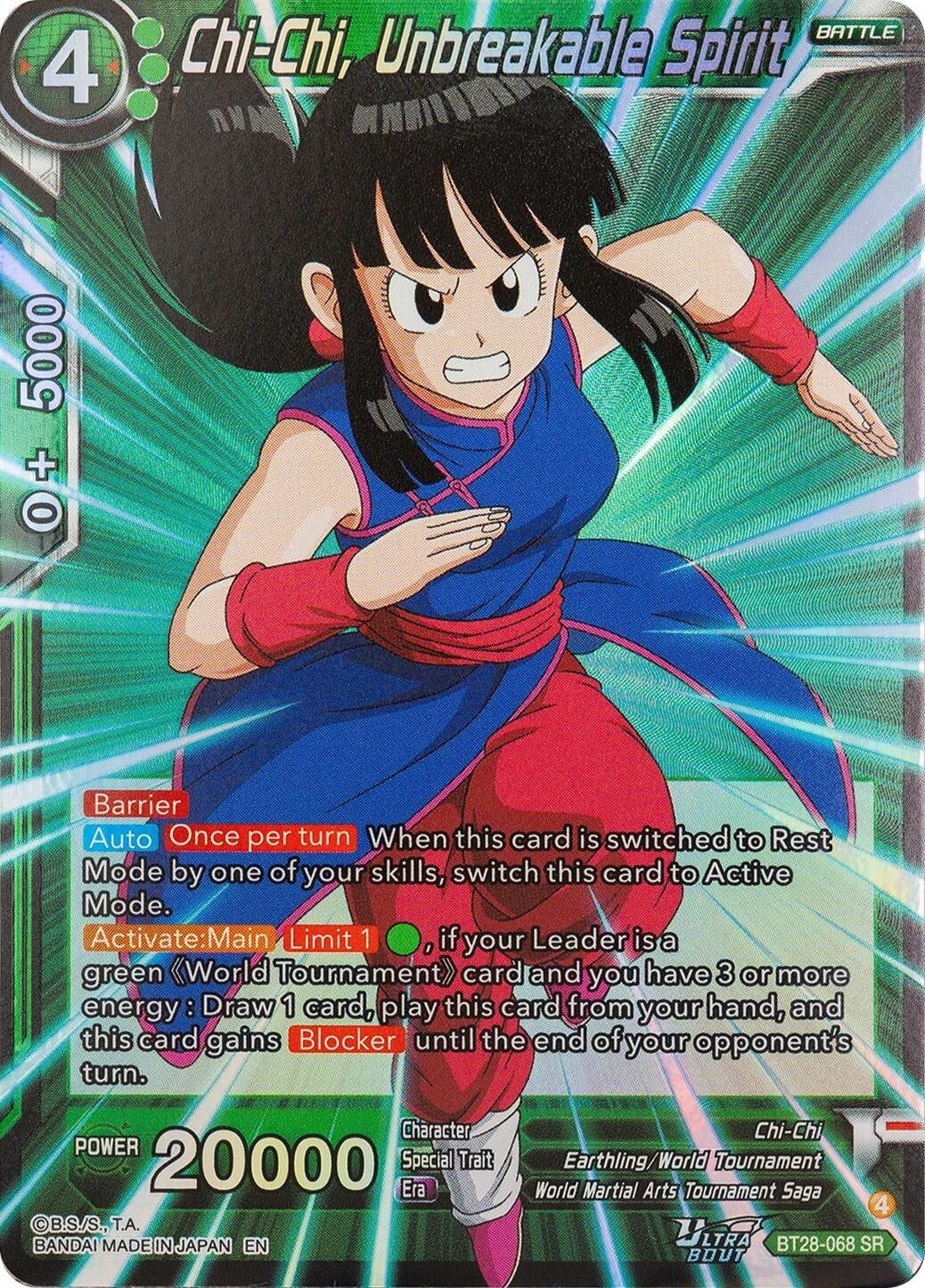 Image for Chi-Chi, Unbreakable Spirit (BT28-068) (BT28) - Dragon Ball Super: Masters