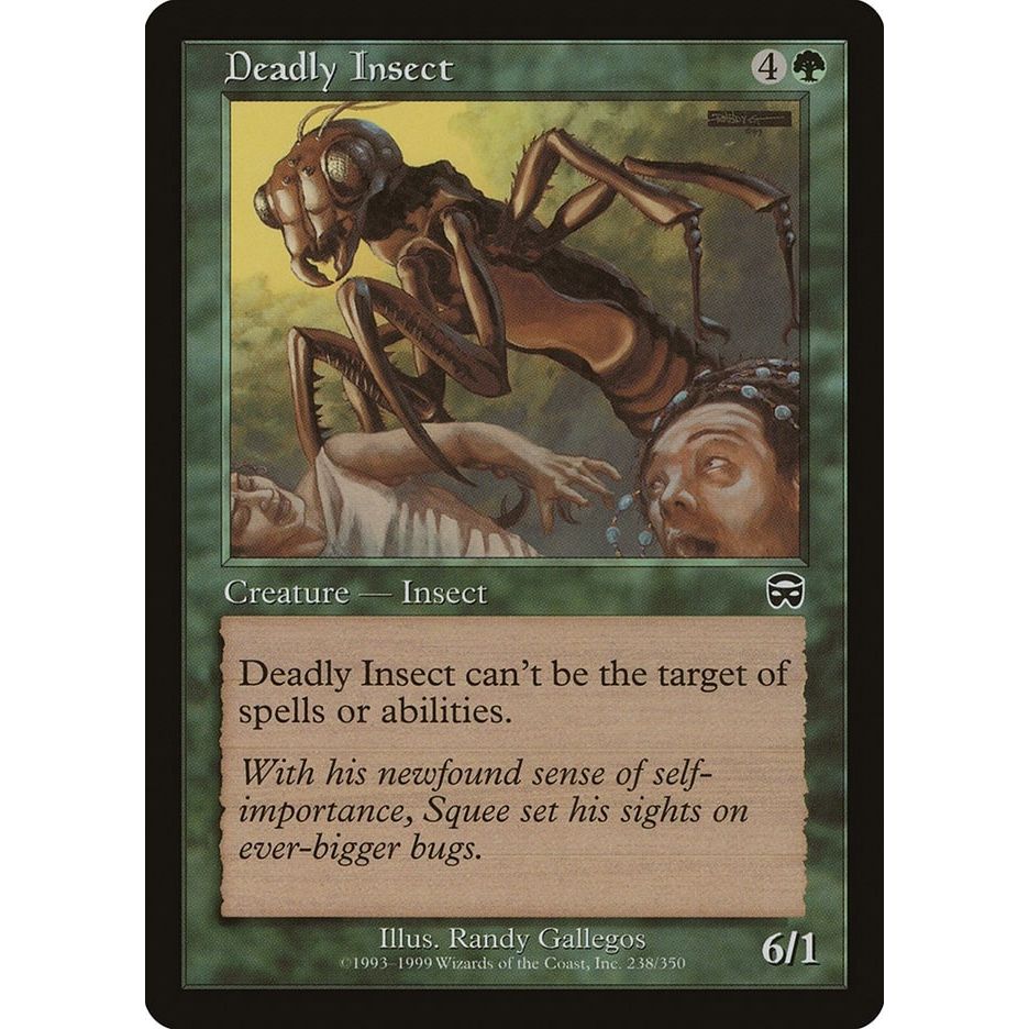 Image for Deadly Insect (238) (MMQ) - Magic: The Gathering