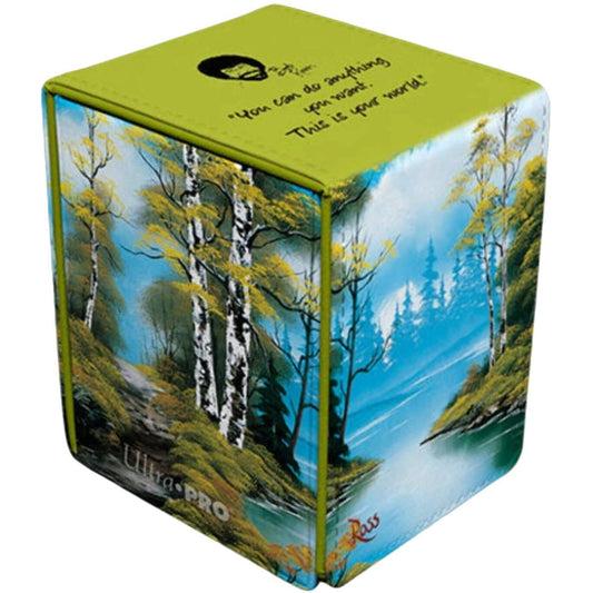Image for Bob Ross Alcove Flip Deck Box - Lakeside Path - Deck Boxes