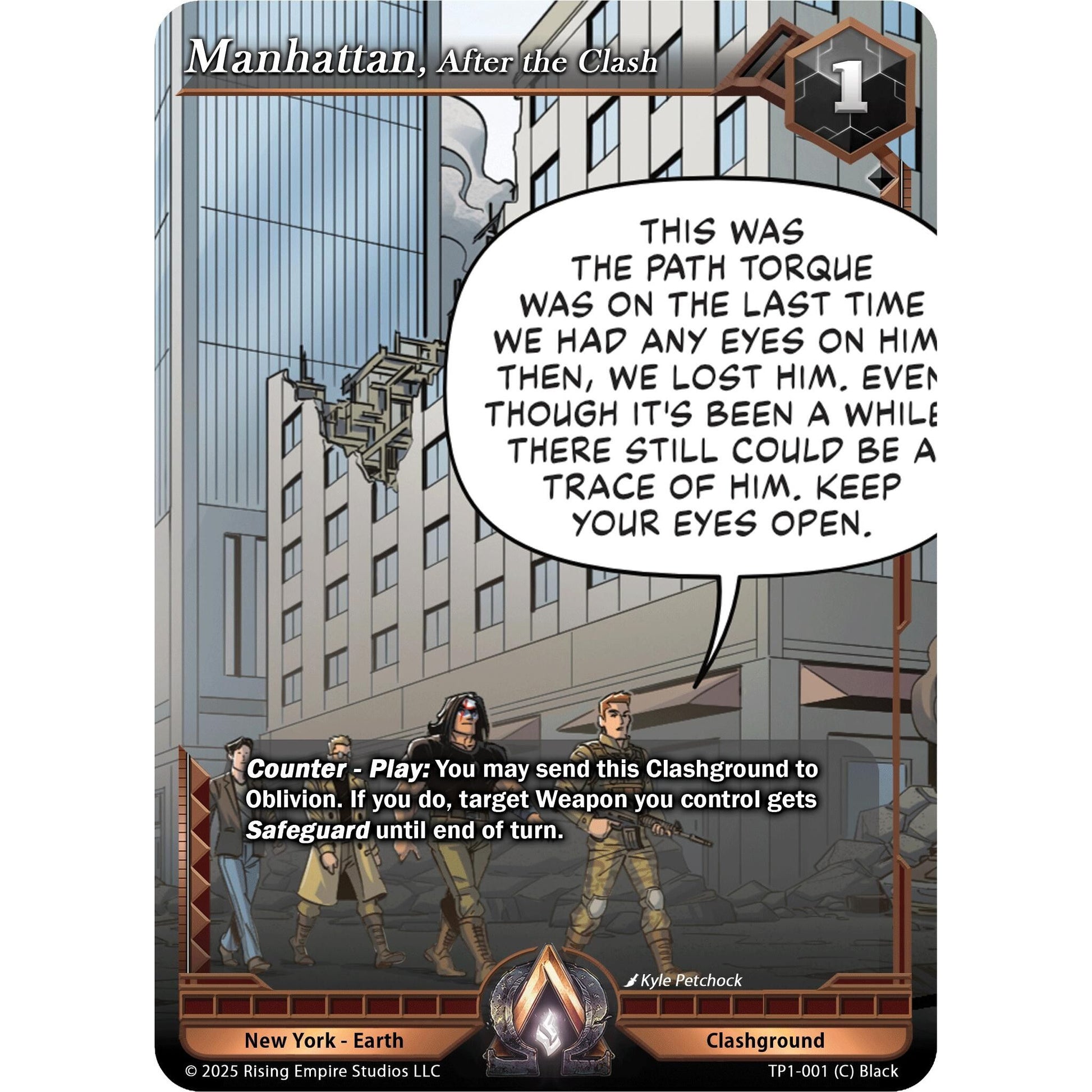 Image for Manhattan, After the Clash (TP1-001) (TP1) - Alpha Clash