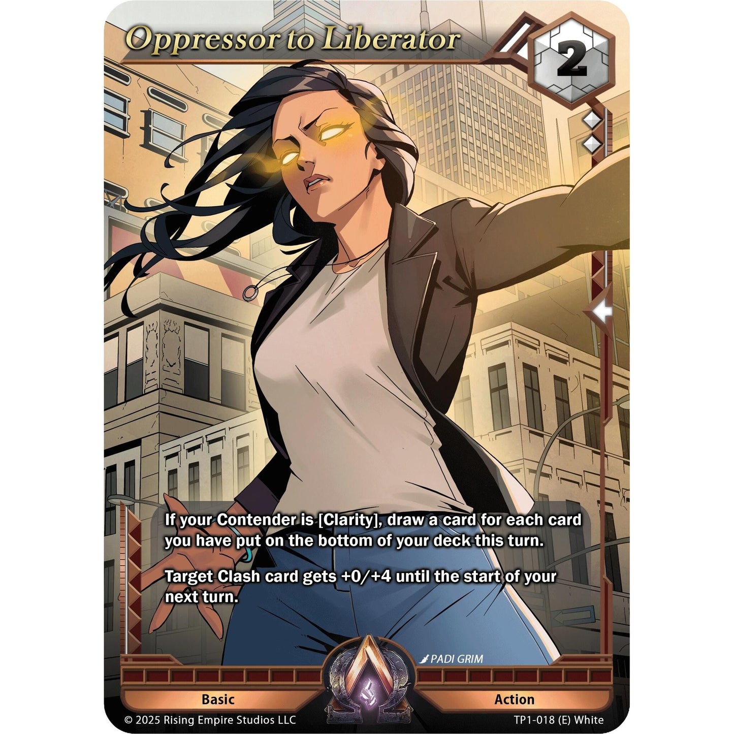 Image for Oppressor to Liberator (TP1-018) (TP1) - Alpha Clash