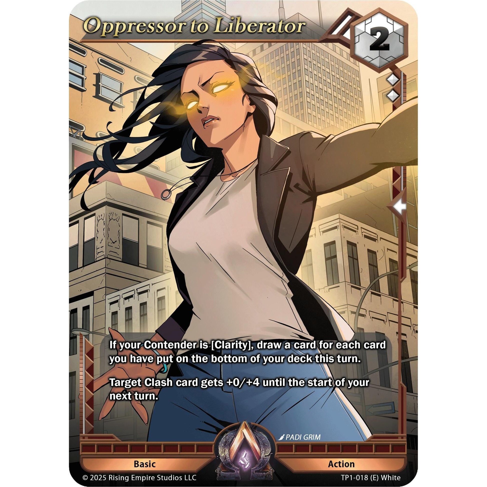 Image for Oppressor to Liberator (TP1-018) (TP1) - Alpha Clash