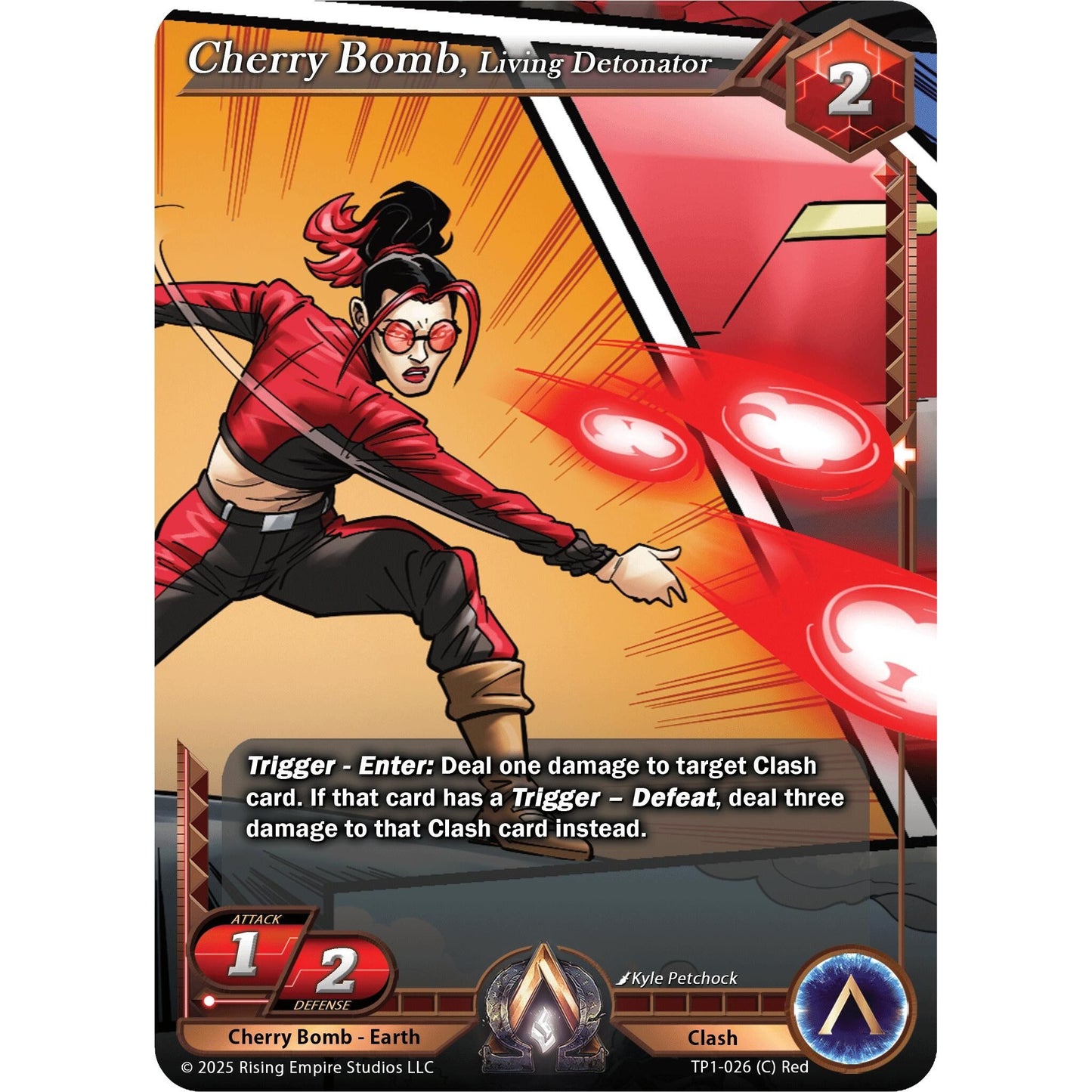 Image for Cherry Bomb, Living Detonator (TP1-026) (TP1) - Alpha Clash