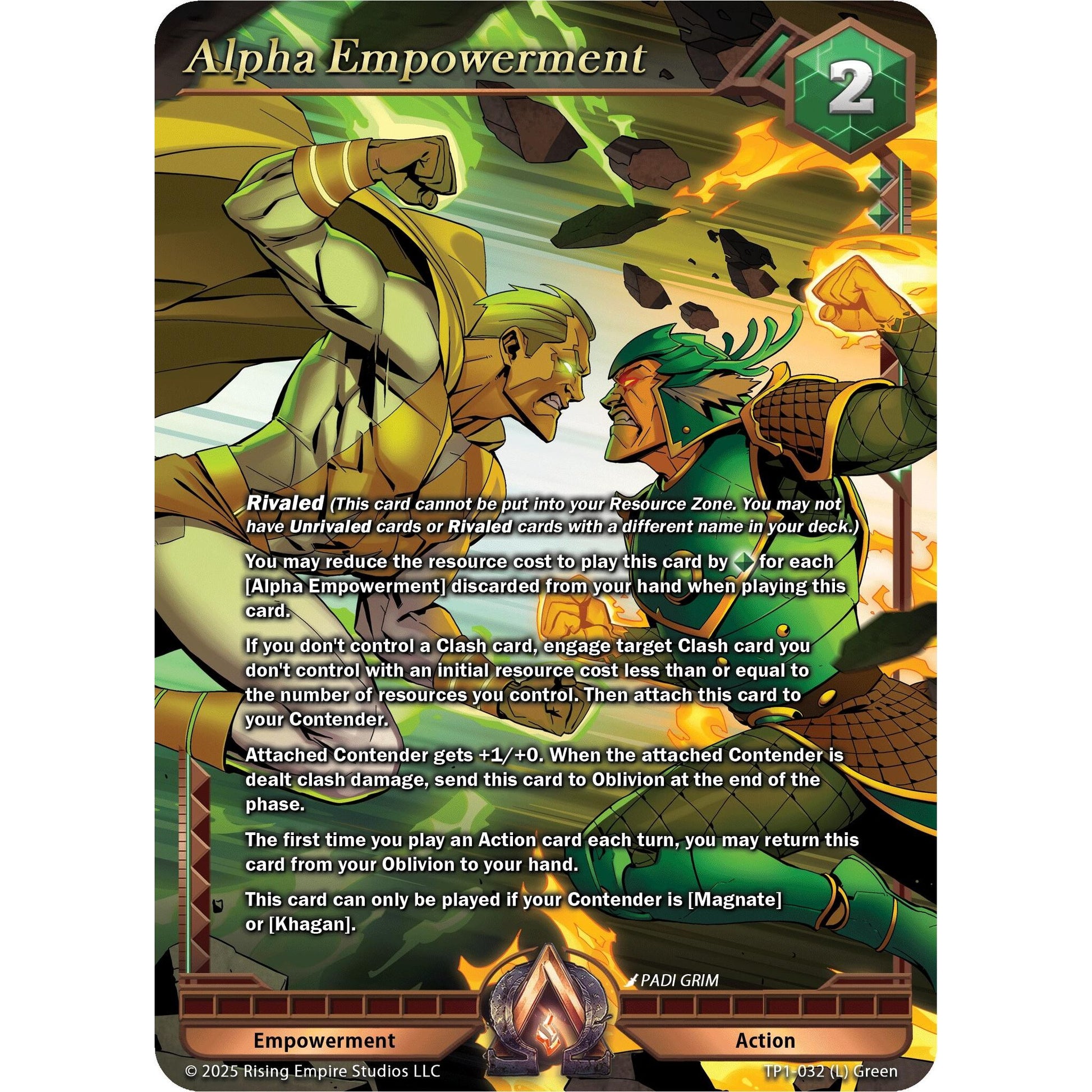 Image for Alpha Empowerment (TP1-032) (TP1) - Alpha Clash