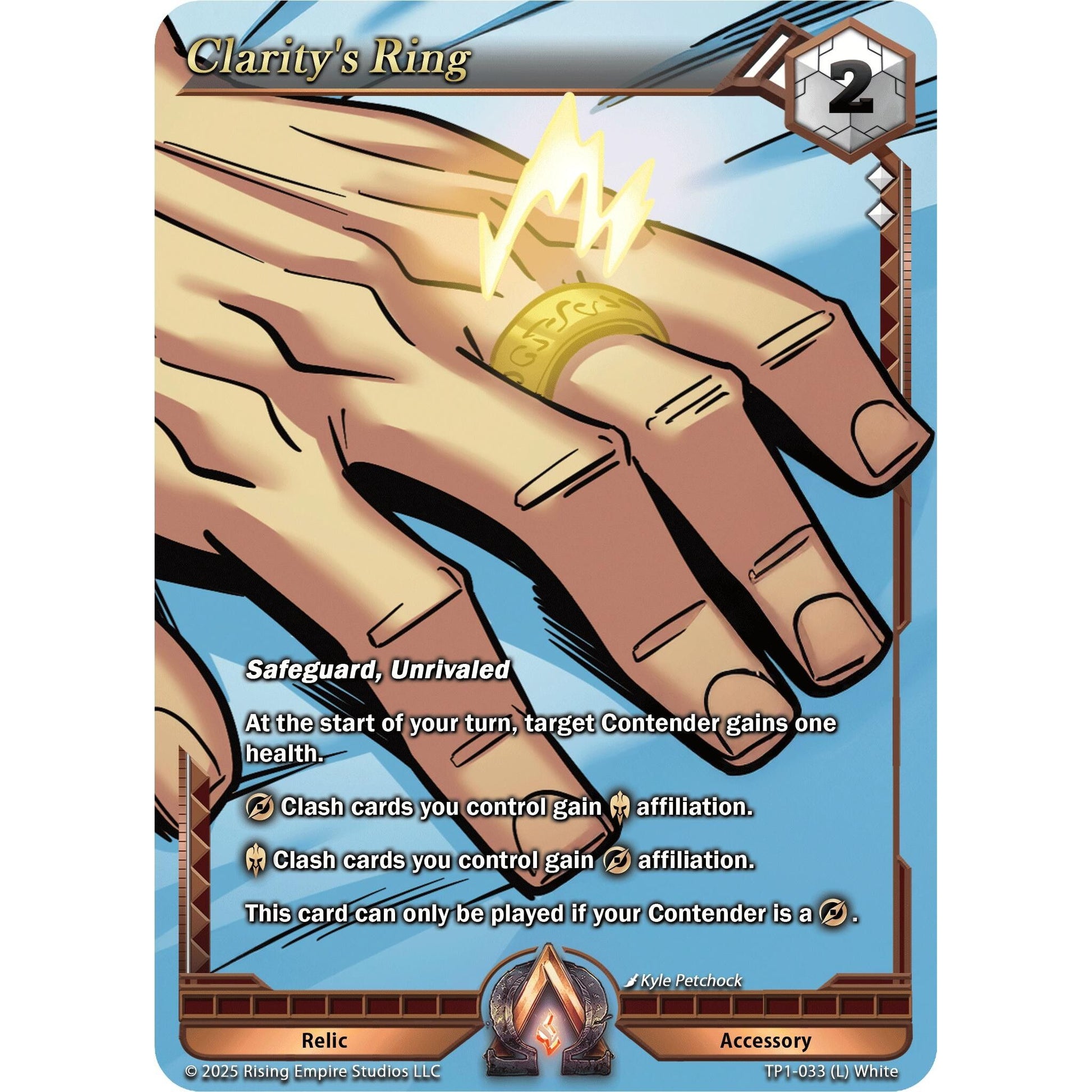 Image for Clarity's Ring (TP1-033) (TP1) - Alpha Clash