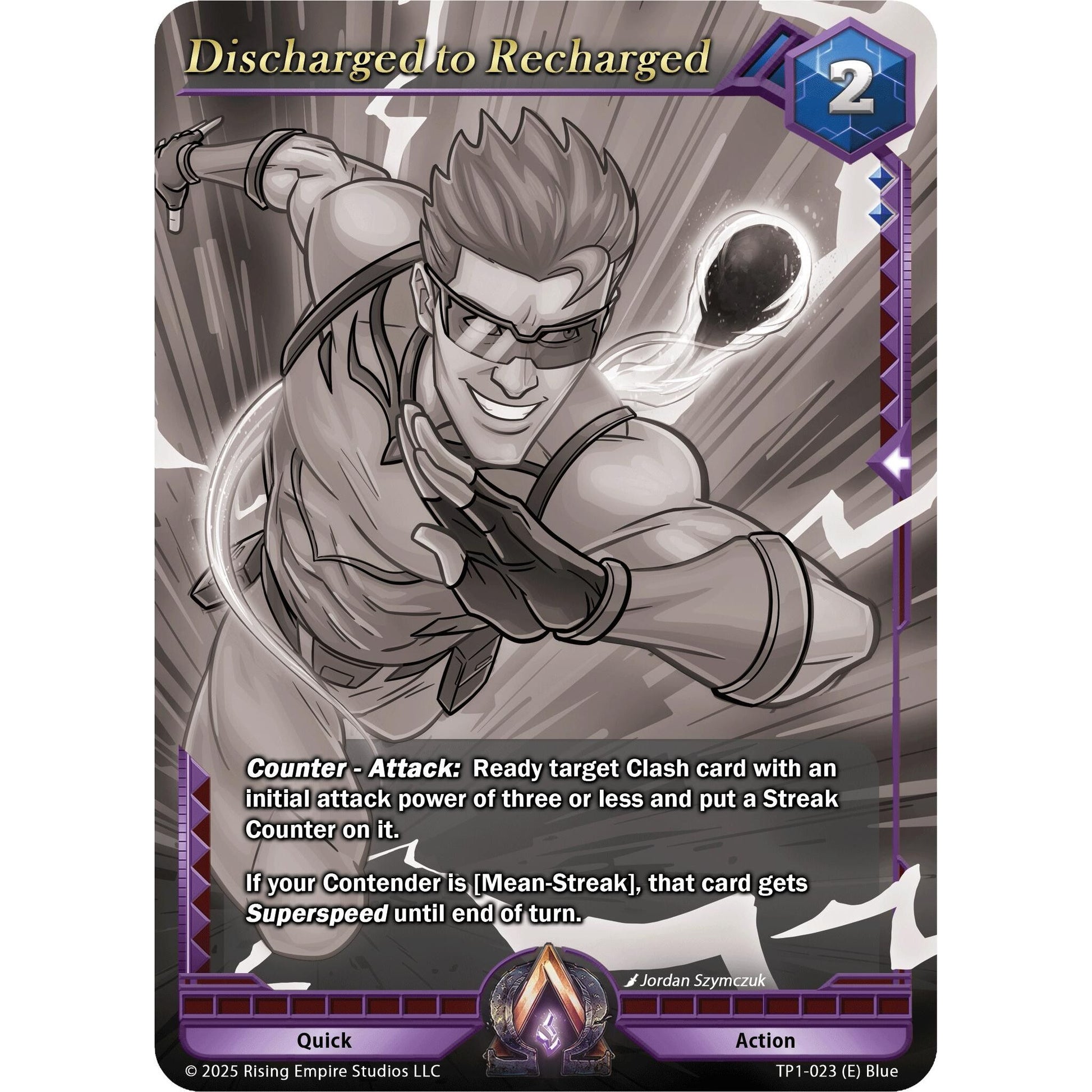 Image for Discharged to Recharged (Monochrome) (TP1-023) (TP1) - Alpha Clash
