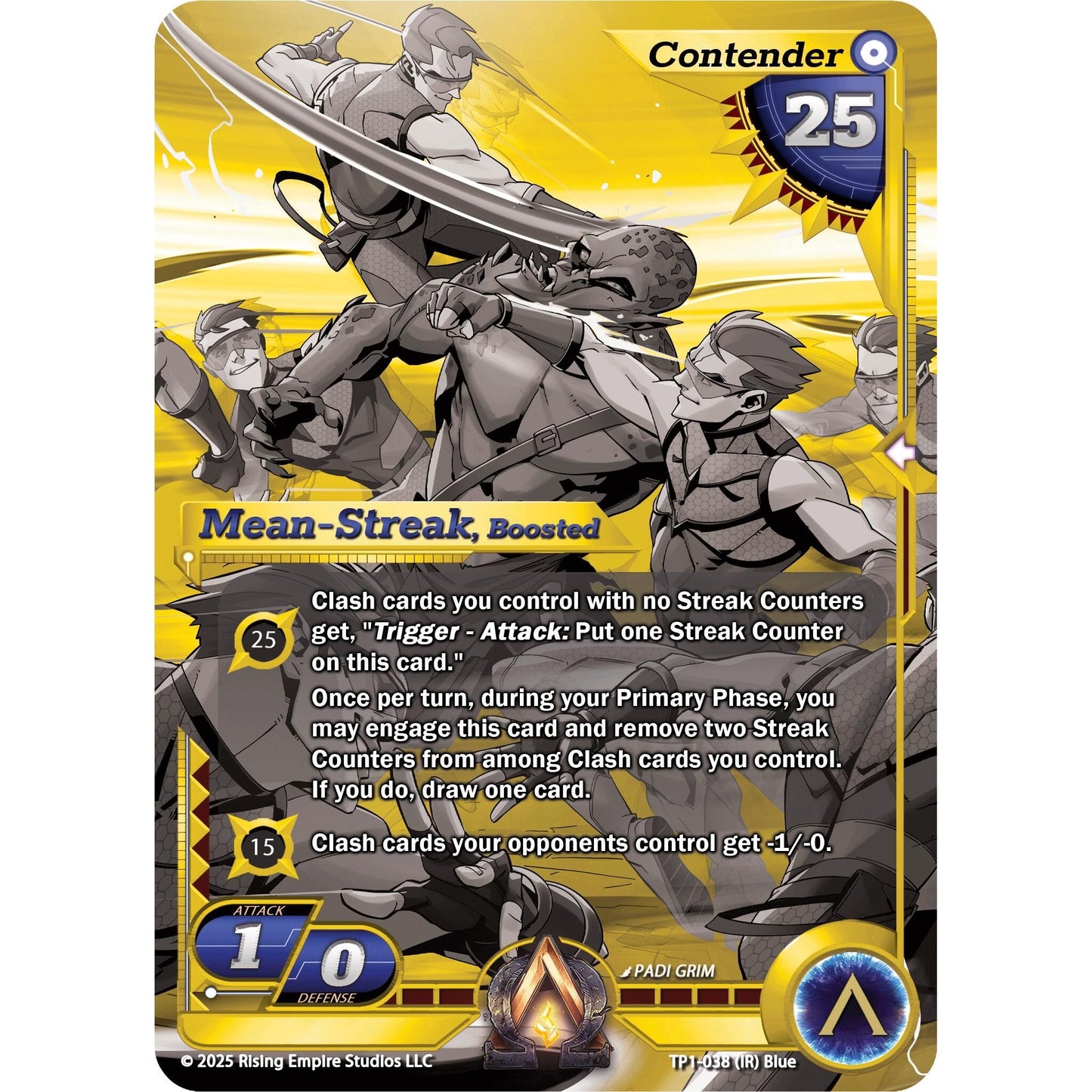 Image for Mean-Streak, Boosted (Gold) (TP1-038) (TP1) - Alpha Clash